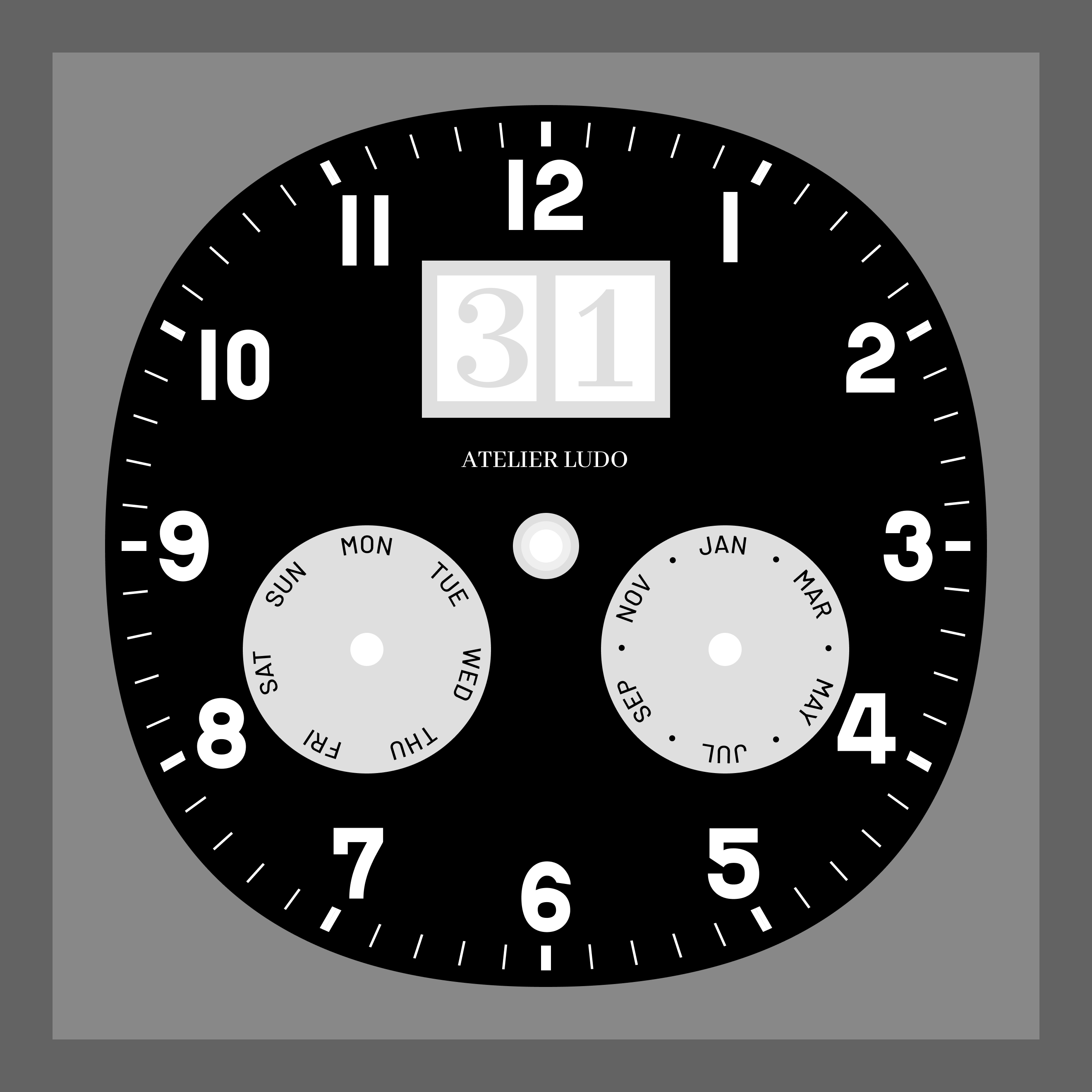 Tri-Date dark theme concept