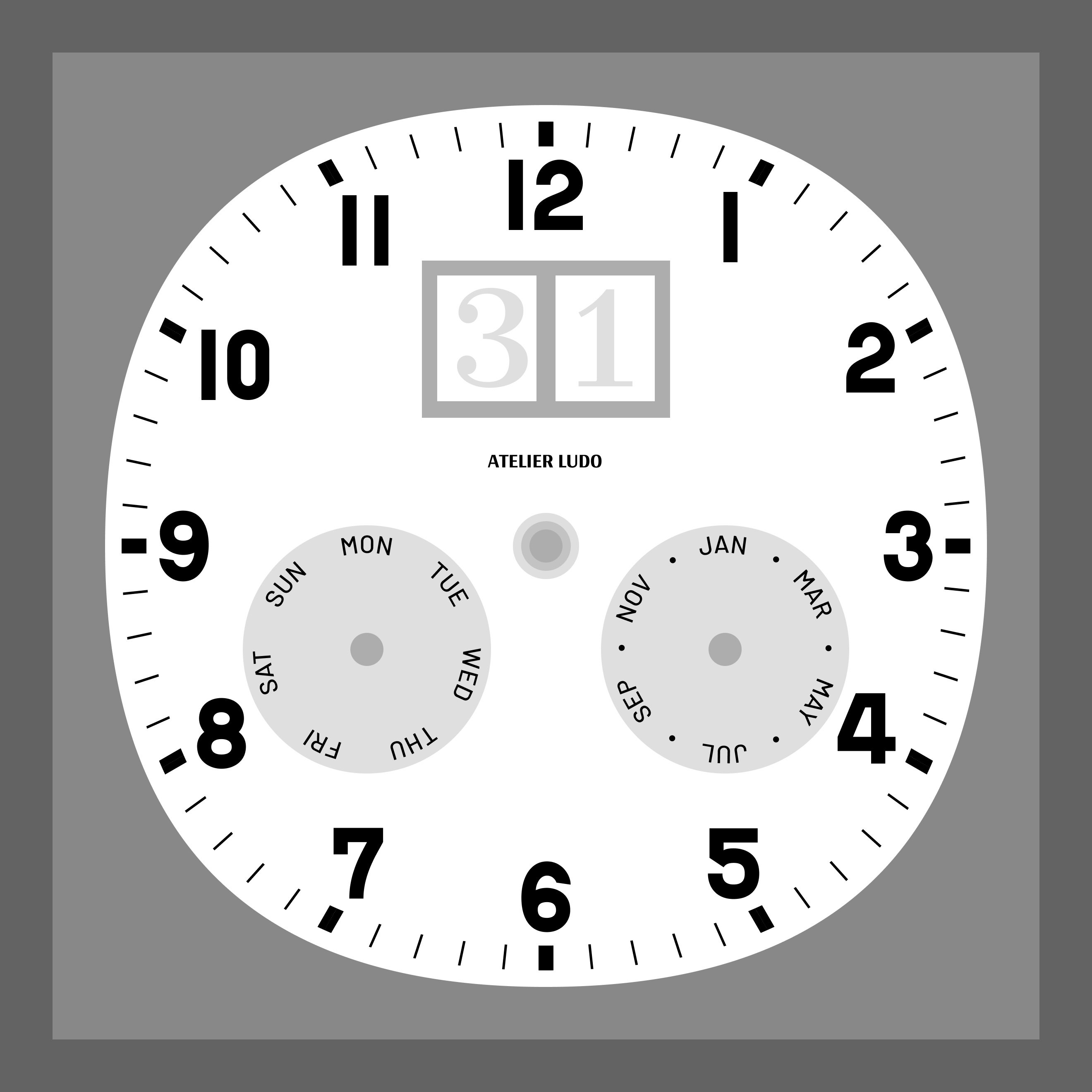 Tri-Date light theme concept